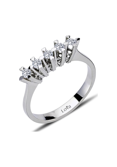 Lova G Renk 0,32 Karat Pırlanta Beştaş Yüzük - 1070075