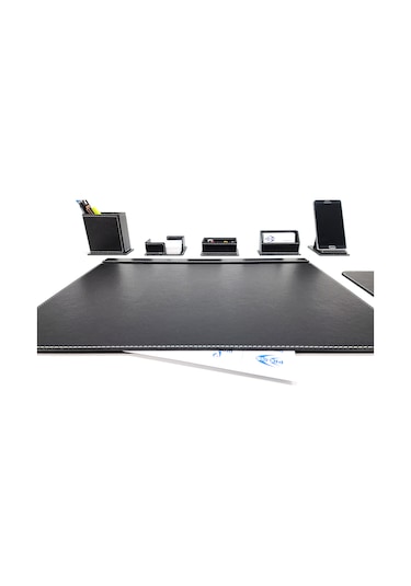 Prozenis Pr507 Siyah Renk Deri Sümen Takımı 7 Parça