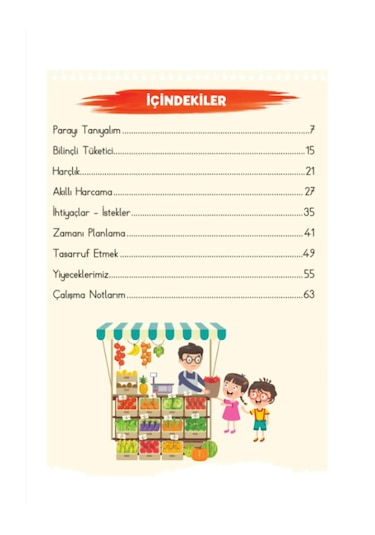 1. Sınıf Finansal Okur Yazarlık - Güncel Müfredat - Para Hakkında Herşey