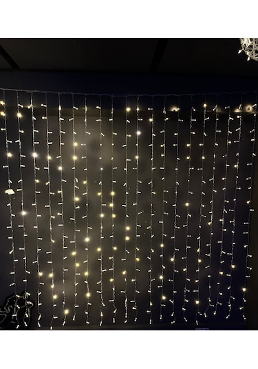 Sekizgen Led Dış Mekan Eklenebilir Günışığı 2x2 Perde Led Yılbaşı Ve Dekoratif Aydınlatma Gün Işığı