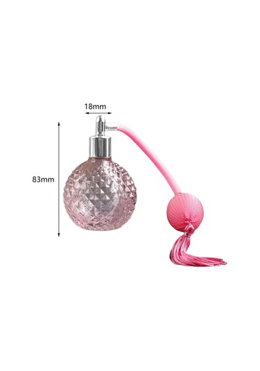 Suntek Parfüm Şişesi Çok Fonksiyonlu Sis Gümüş-pembe