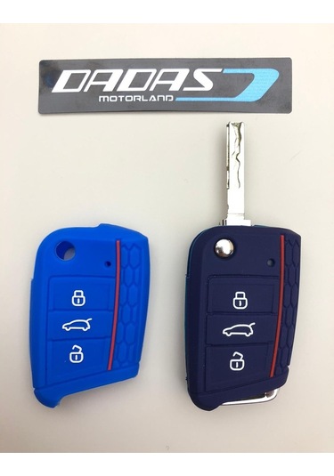 Vw Tiguan Caravelle Skoda Seat Slikon Anahtar Kılıfı Koruma