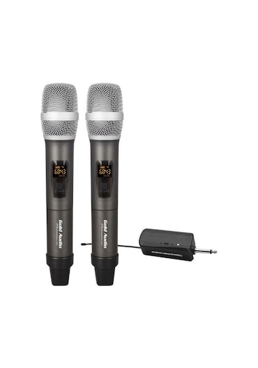 Luxury, Profesyonel Çift El Kablosuz 20 Kanal Uhf Mikrofon