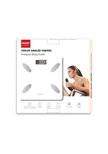 Bood TR-95 Vücut Analiz Tartısı Baskül Analysis Body Scale