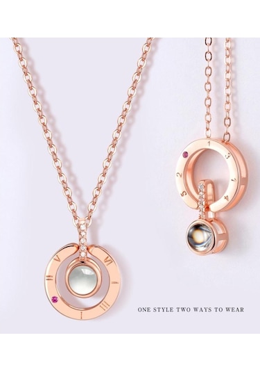 Sevgiliye Hangi Hediye Ilanı Aşk Seni Seviyorum Kolye Çok Renkli