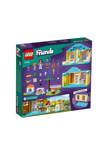 41724 Friends - Paisleyin Evi 185 Parça +4 Yaş - Özel İndirimli Ürün