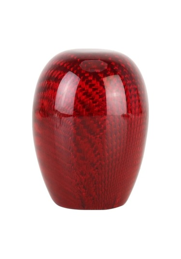 Wondernest Yumurta Vites Topuzu Tipi Stil Sones Otomatik Ördek Kısa Kırmızı Karbon Kafası Fiber Dişli Desen Araba Ka Kırmızı