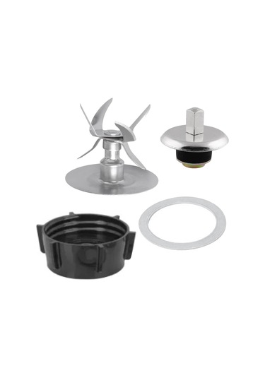 Xurunkeji Oster Osterizer Parçaları İçin Bağlantı Parçalı Blender Bıçağı, Bağlantı Parçalı 6 Noktalı Fusion Bıçağı Kiti Gümüş