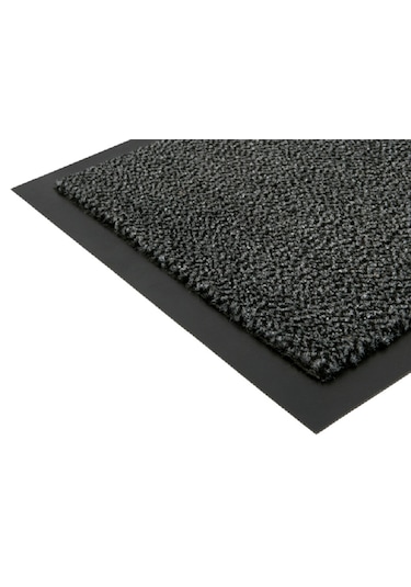 Gri Kapı Önü Paspas Nem Alıcı Paspas 90x150 Cm Antrasit - Gri Gri - Antrasit