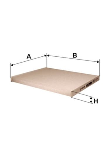 Opel Corsa D 1.2 2006-2014 Filtron Polen  Filtresi