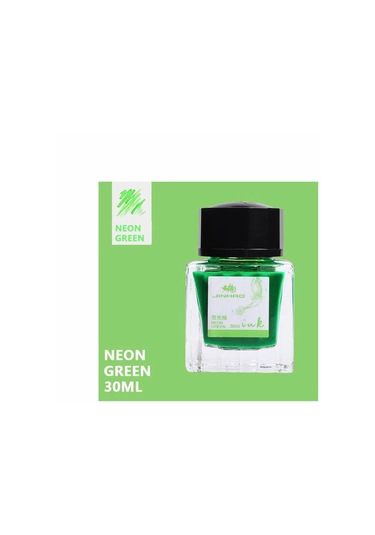Jinhao Dolma Kalem Mürekkebi 3001 Neon Green-neon Yeşil 30ml