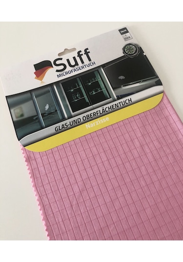 Suff Mikrofiber Hassas Yüzey ve Cam Bezi Pembe 50 x 70 CM
