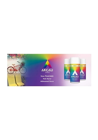 AKÇALI 7016 ANTRASİT SPREY BOYA 400 ML