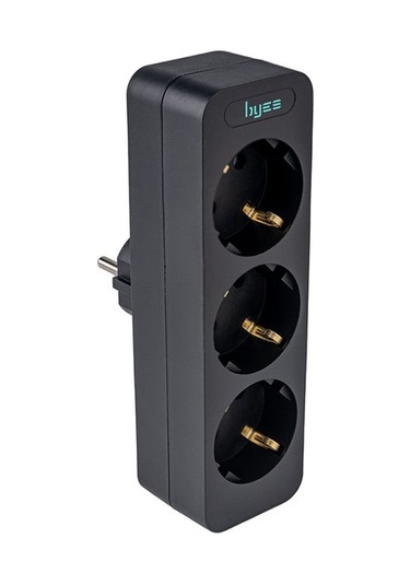 By80-117 Siyah Dikey Üçlü Golyat