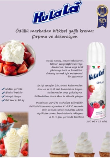 Hulala Sprey Şanti 12 x 250 G
