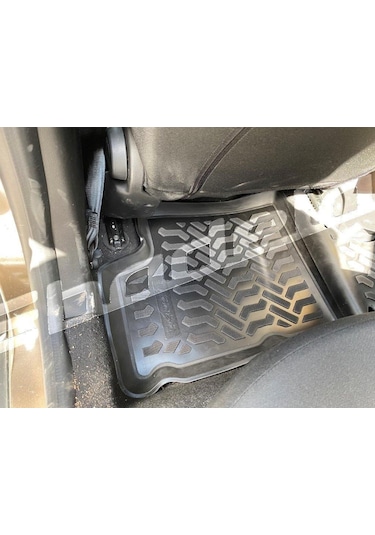 Duster Havuzlu Ithal 5D Paspas Kokusuz Kaucuk Sıyah Tam Uy...