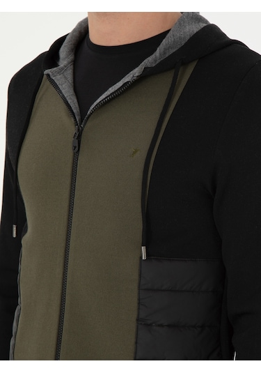 Cacharel Siyah Regular Fit Triko Hırka