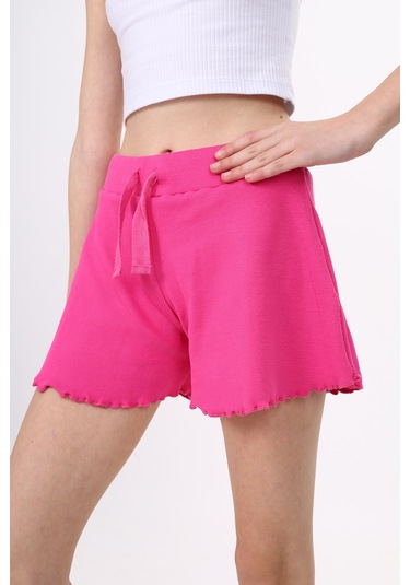 Toontoy Kız Çocuk Şort Fuşya