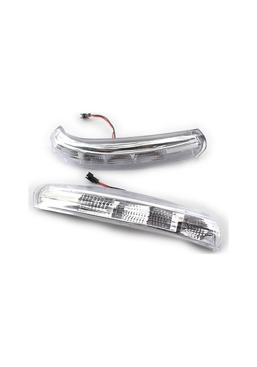 Maiyame Chevrolet Captiva 2007-2016 İçin Solak Sürücü Araçları Için 12v Sarı Led Yan Çizgi Sinyali, Ön-sağ-sol Ayna Lambası, Abs Malzeme, 2 Adet