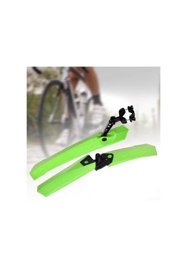 Suntek Bisiklet Çamurluğu Ön Ve Arka Set Seyahat Yeşil