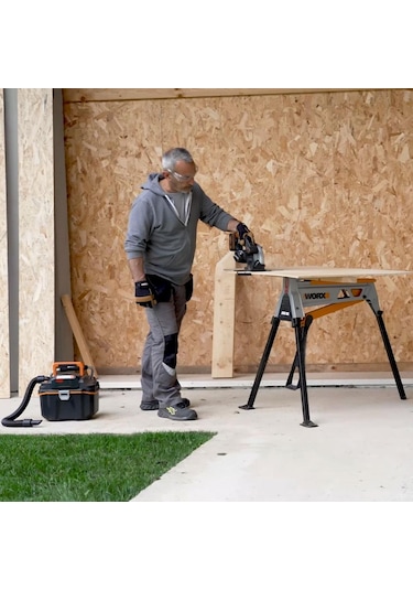 Worx WX526.9 20V 165 MM Profesyonel Şarjlı Daire Testere