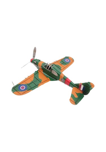 Metal Uçak Dekoratif Hediyelik