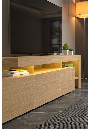 Luma Led Işıklı Tv Ünitesi Miro