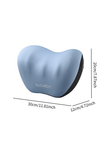 Suntek Araba Boyun Yastığı Sürüş Koltuğu Için Rahat Hafif Mavi