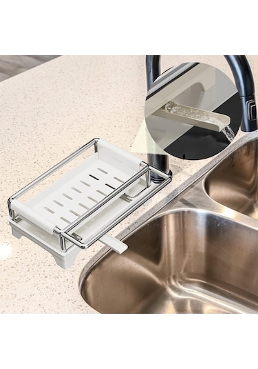 Suntek Mutfak Lavabosu Ev Dekorasyonu Için Süngerlik, Hızlı Bej