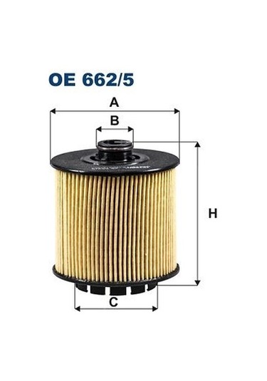 Fıltron Oe 662/5 Yag Flıtresı Volvo Xc40 1.5 T3-t2 T5 18 B 3154