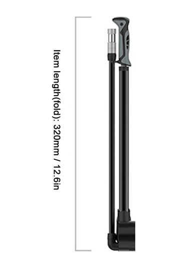 Göstergeli Taşınabilir Yüksek Basınçlı 300psi Bisiklet Y27607