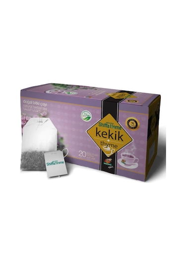 Shiffa Home Kekik Doğal Bitki Süzen Poşet Çay 20 x 1.5 G