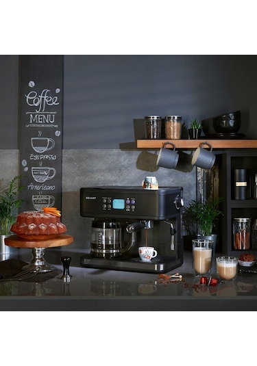 Dexart Home Barista 3-in-1 Filtre Kahve & Espresso Makinesi
