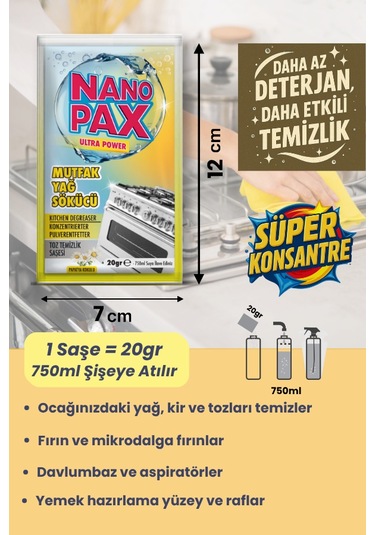 NanoPax Mutfak Midi Set 5'li