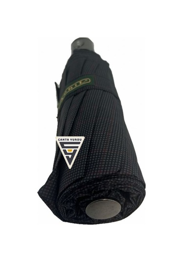 April A-216g A7 Su Geçirmez 10 Telli Tam Otomatik Şemsiye Siyah