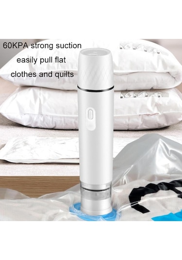 Sones El Tipi Vakum Makinesi Şarj Edilebilir Gıda Muhafaza Sıkıştırma Depolama Makinesi