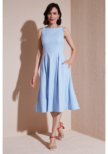 Lela Bayan Elbise 6051963 Bebe Mavi