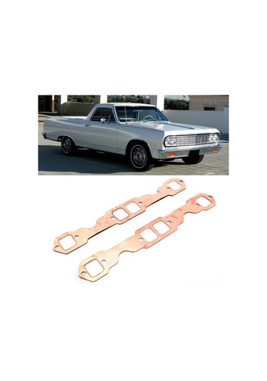 Moveevo Sb Chevy 283-400 Motorları İçin Bakır Kaplama Eşanjör Peçeti 2 Adet - Tekrarlı Kullanım, Sızıntısız Tıkanıklık, Direkt Değişim