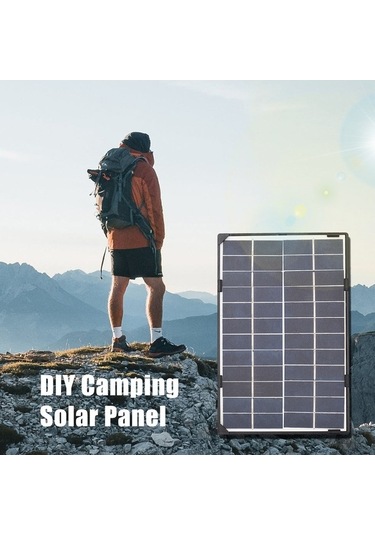 Pazly Yüksek Verimli Monokristal Güneş Paneli: Bahçe Aydınlatma Ve Elektronik Şarj Çözümü