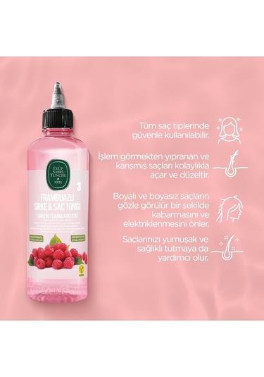 Eyüp Sabri Tuncer Frambuazlı Sirke Saç Toniği 6 x 100 ML