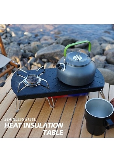 Bloomnest Yalıtımlı Ve Tutucu Skycıty Mini Ocak Ocak Ocağı, Mavi Kamp Isı Hava Gazlı Alüminyum Aksesuarları Açık Kb Mavi Mavi