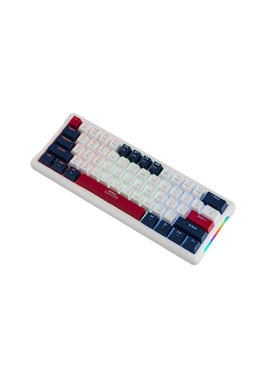 K610 Kablolu Kırmızı Switch Mekanik Oyuncu Klavyesi-61 Tuş Rgb-hot Swap