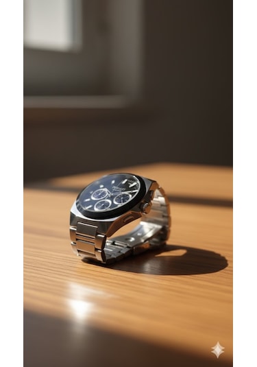 Ferrucci Erkek Kol Saati Gümüş Renk, Siyah Kadran - Fcf03617m.04, 2 Yıl Garantili Gümüş