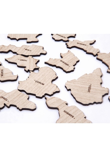 Doğal Türkiye Haritası Puzzle