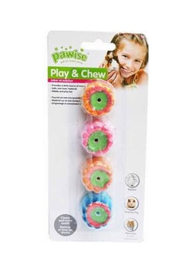 Yenilebilir Çiçek Kemirme Hamster Oyuncağı 3 Cm