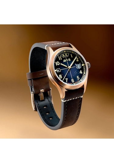 Avı-8 Av-4145-02 Erkek Kol Saati Bronz
