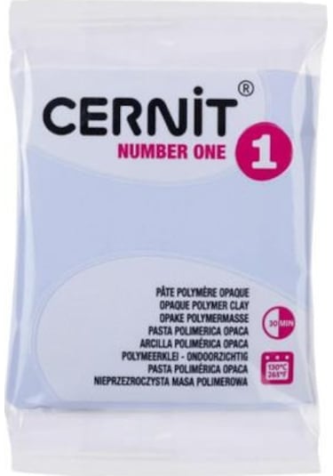 Cernit Polimer Kil Seramik Hamuru Number One 56gr 259c Pastel Blue