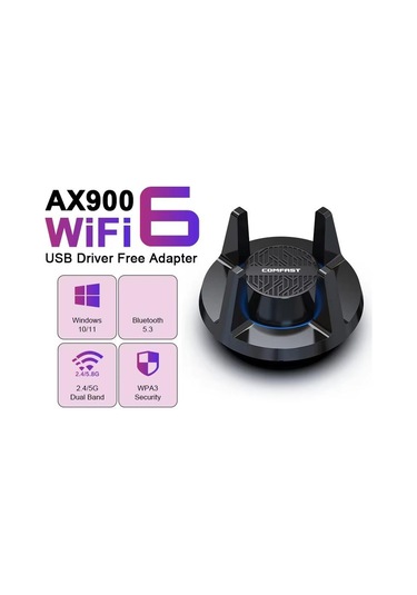Sones Comfast Cf-947ax 2.4g Ve 5.8g 900mbps Wifi6 Bluetooth Ağ Kartı