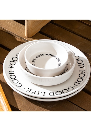 Perotti Good 28 Parça Kahvaltı Seti 12 Kişilik Kahvaltı Takımı Çok Renkli