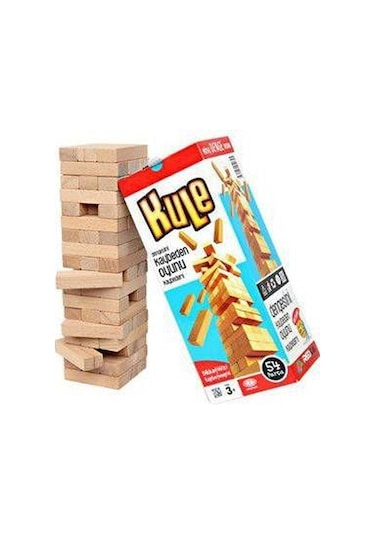 Redka Müthiş Ahşap Denge Kule Oyunu 3+